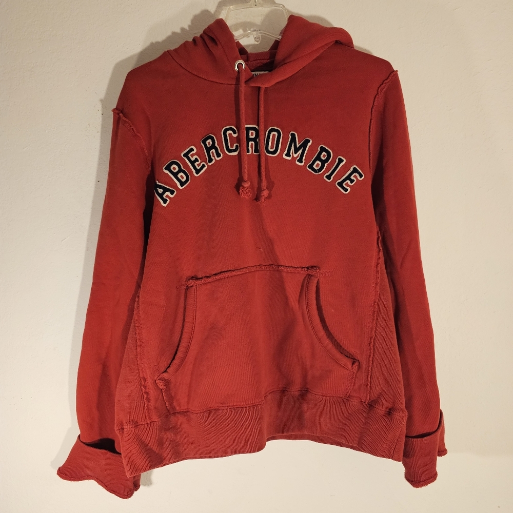 Abercrombie & Fitch Red Hoodie